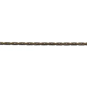 0.7mm Antique Brass Beading Chain by the Foot