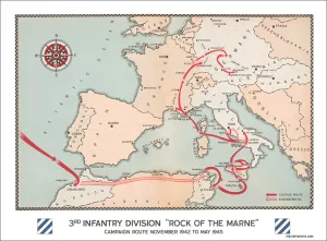 3rd Infantry Division Campaign Map