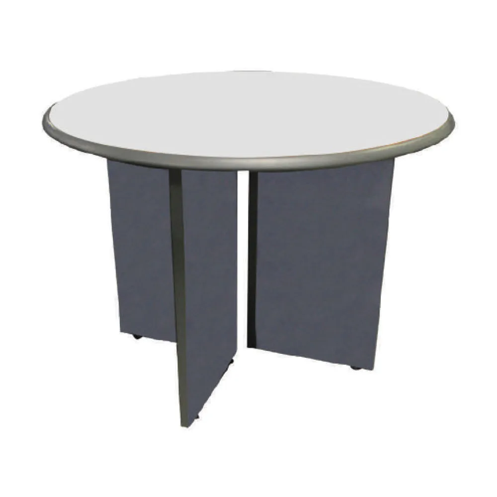 Acmi Atlis Round Meeting Table 1000mm Grey