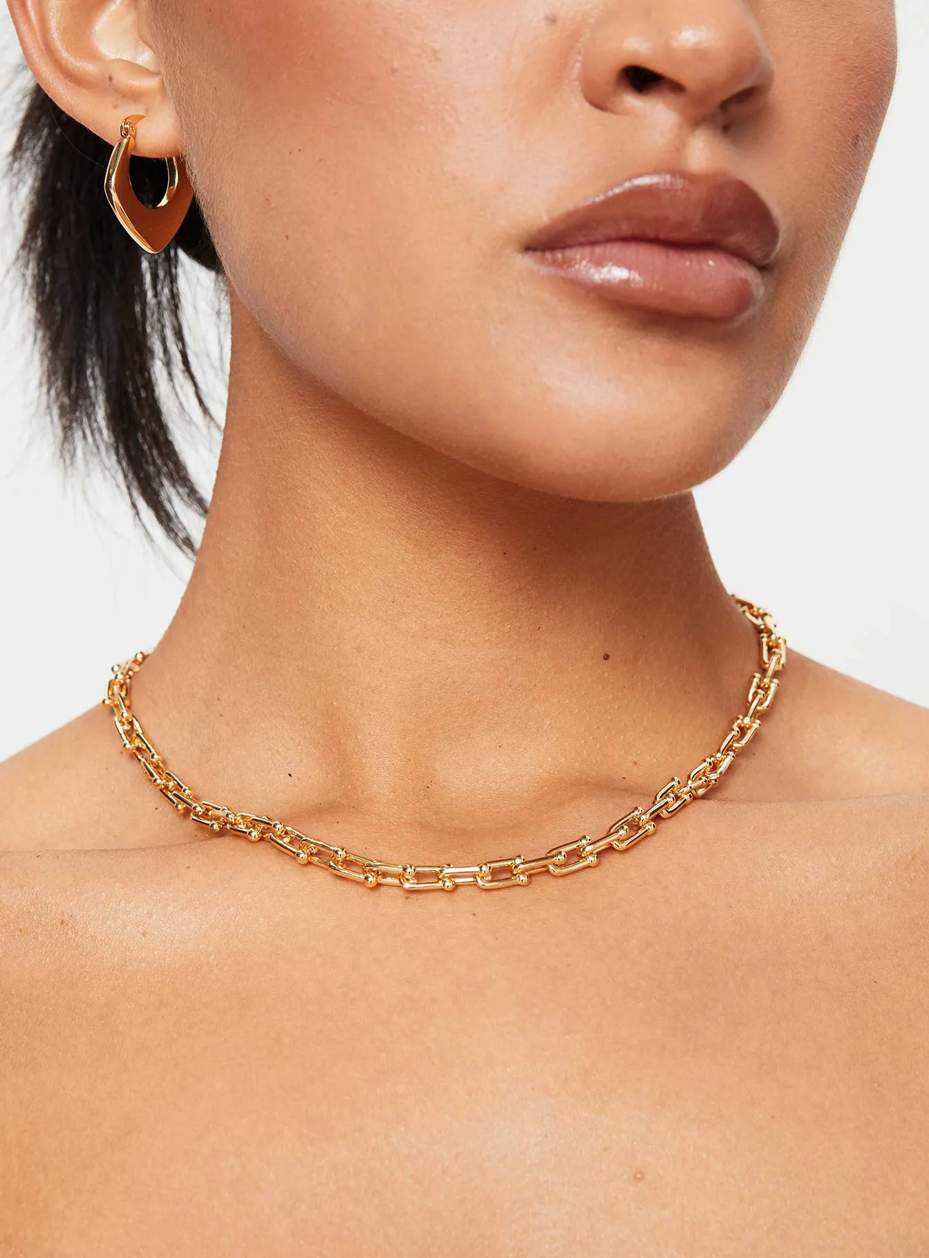 Alyce Gold Plated Necklace Gold