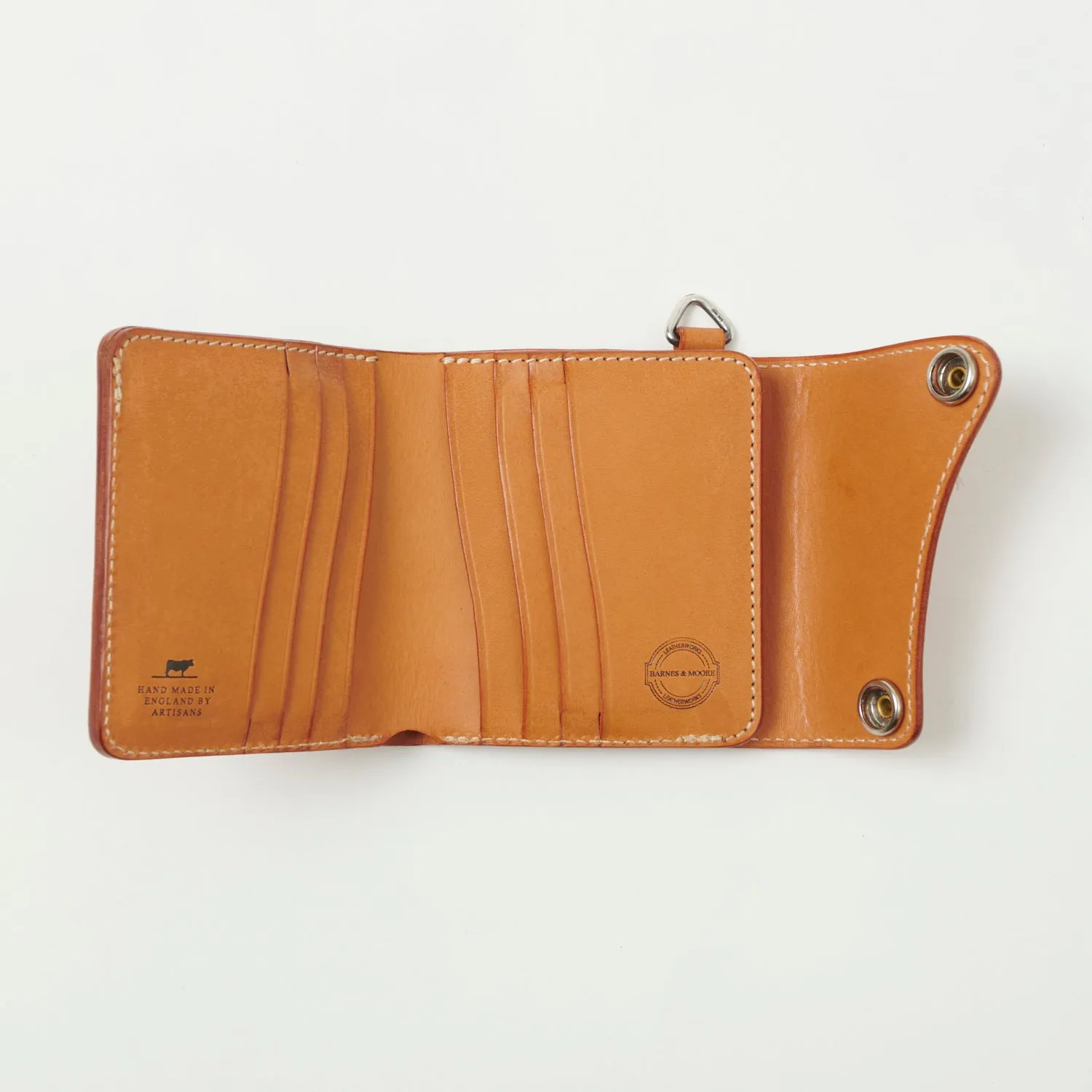 Barnes & Moore 'Sportsman' Mid Wallet - Natural