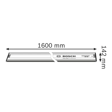 Bosch FSN 1600 Guide Rail for Plunge Saw