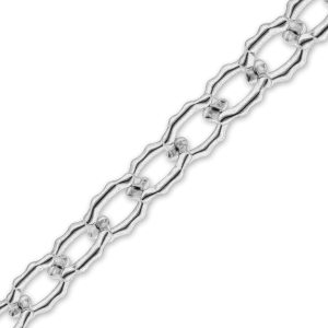 Bulk / Spooled Handmade Chain in Sterling Silver (13.30 mm)