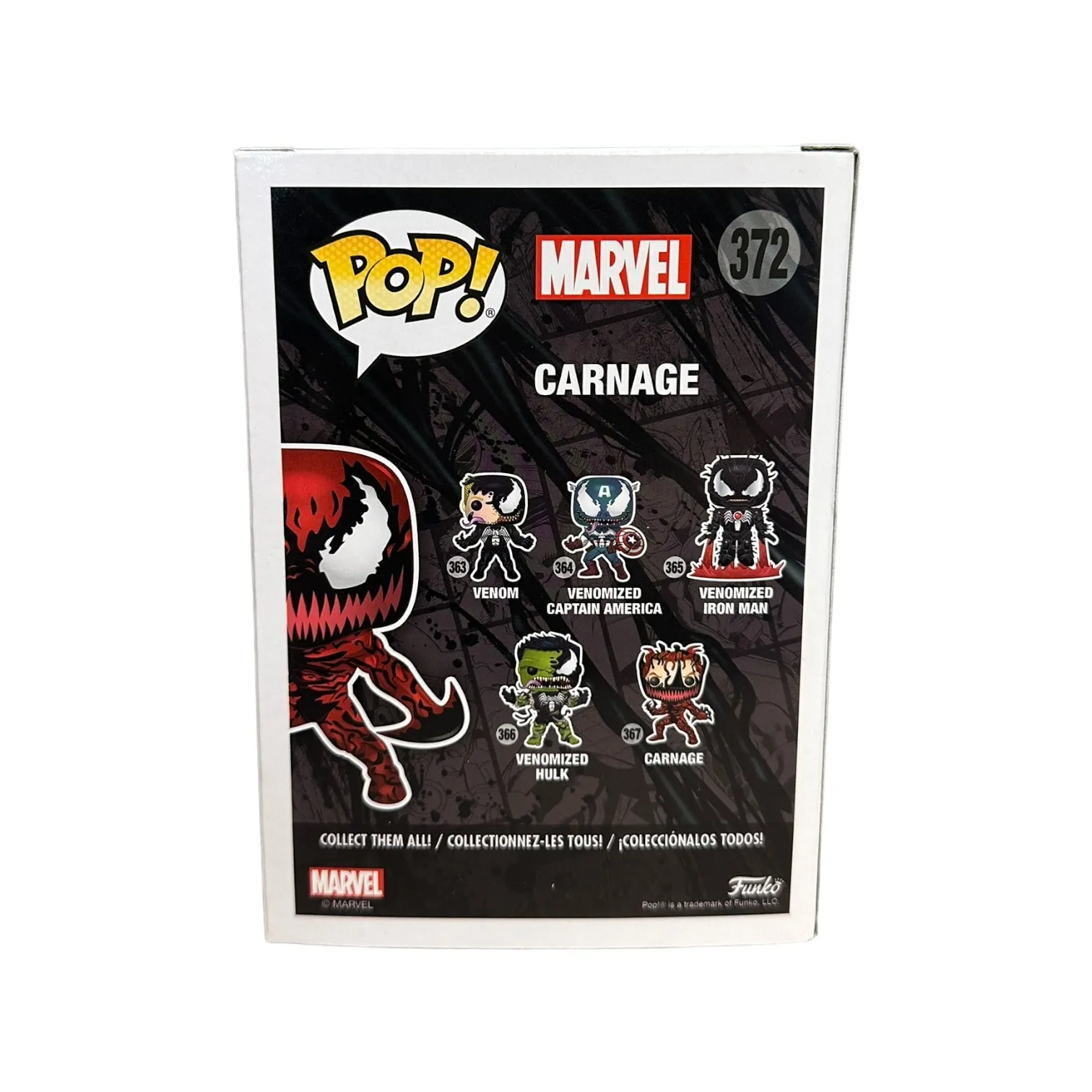 Carnage #372 (w/ Axe Hands) Funko Pop! - Marvel: Venom - FYE Exclusive - Condition 8.75/10