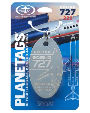 Custom Boeing 727-222 - PLANETAGS TAIL # N7262U