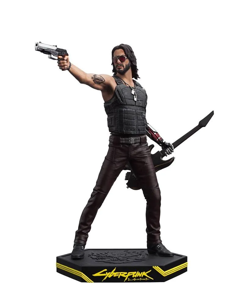 Cyberpunk 2077 PVC Statue Figure Johnny Silverhand 24 cm (Keanu Reeves) - Dark Horse