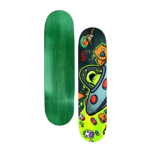 DF V.3 Alien Skate Deck