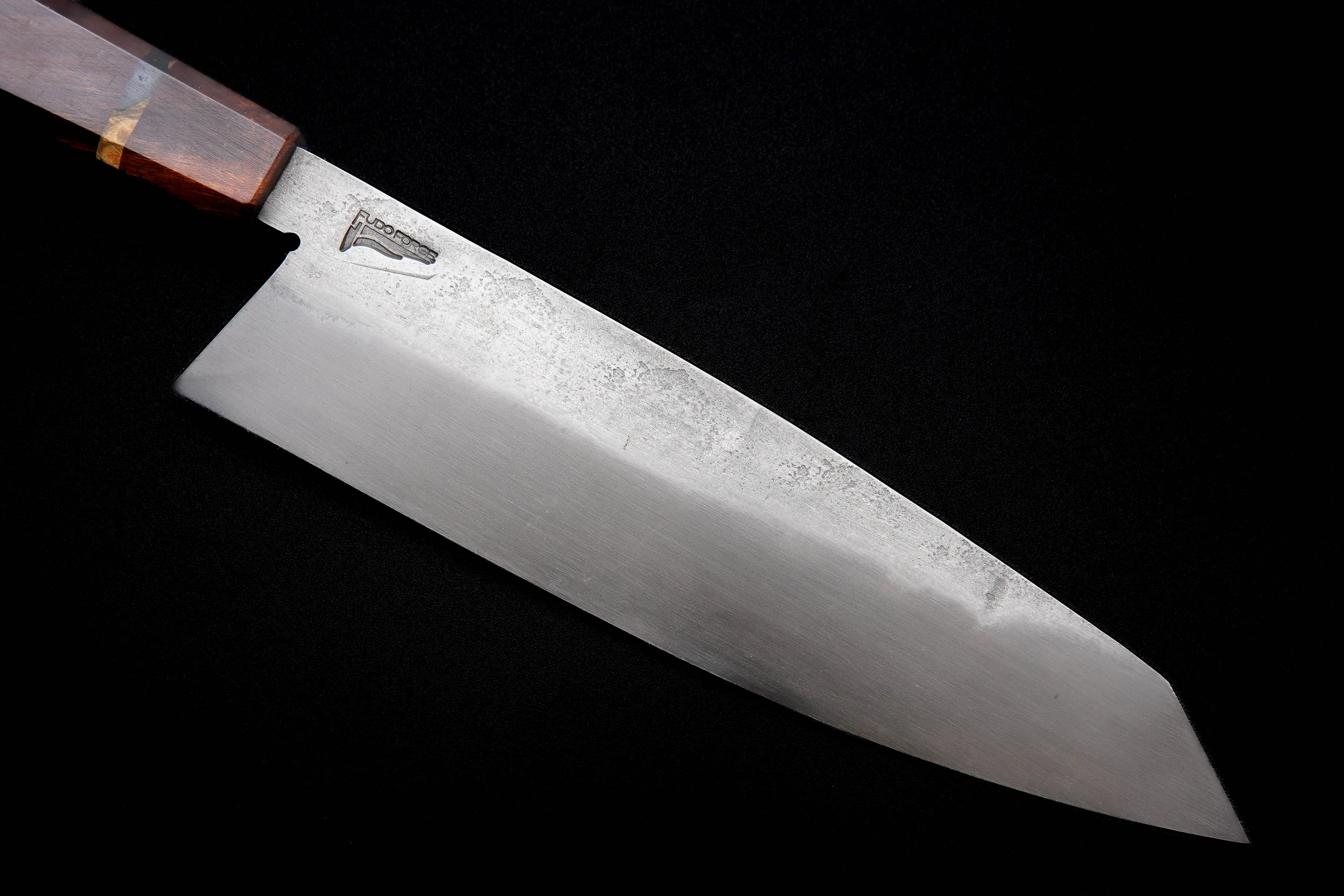 Fudo Forge 210mm Brute de Forge Gyuto By Erich Orris #1323