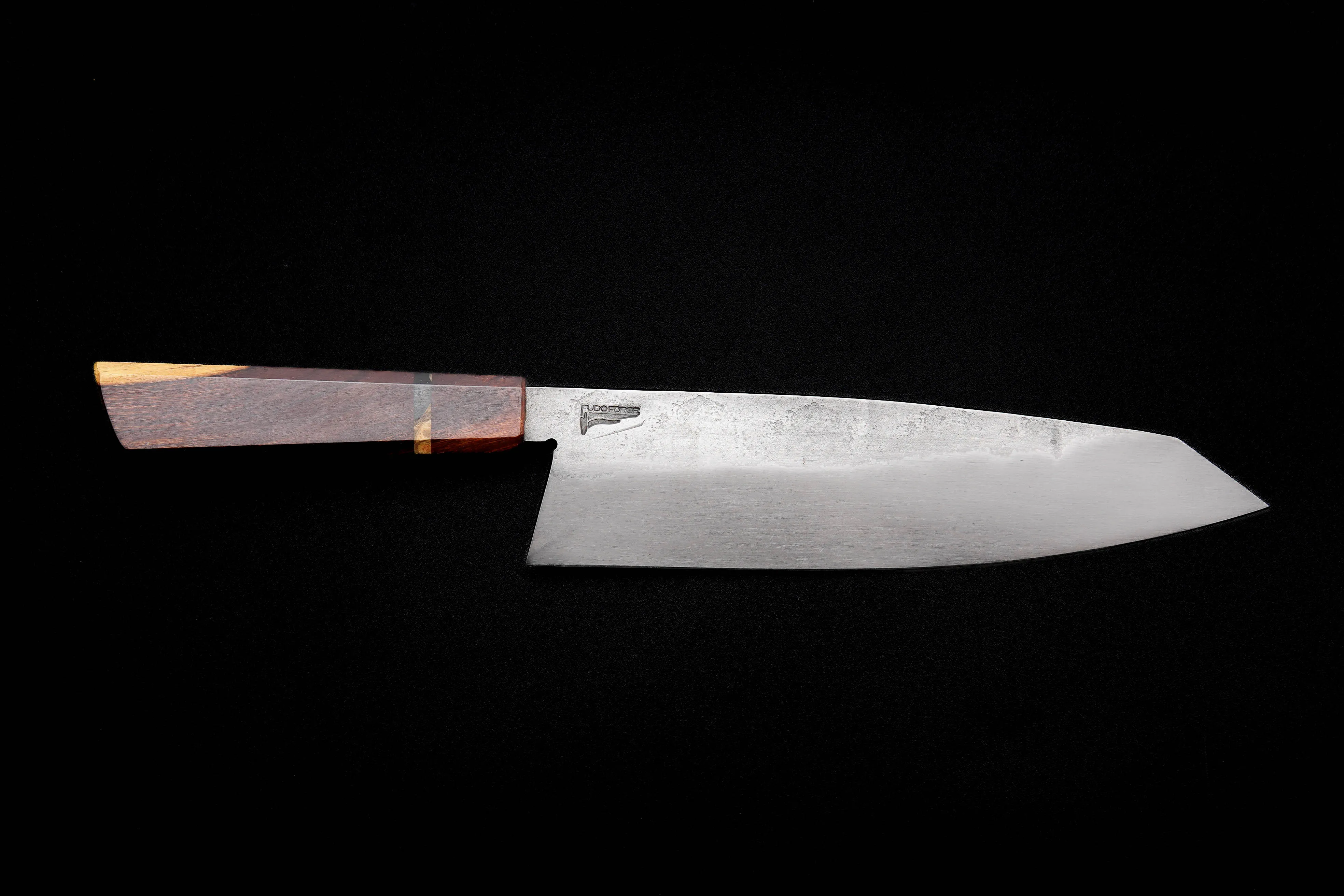 Fudo Forge 210mm Brute de Forge Gyuto By Erich Orris #1323