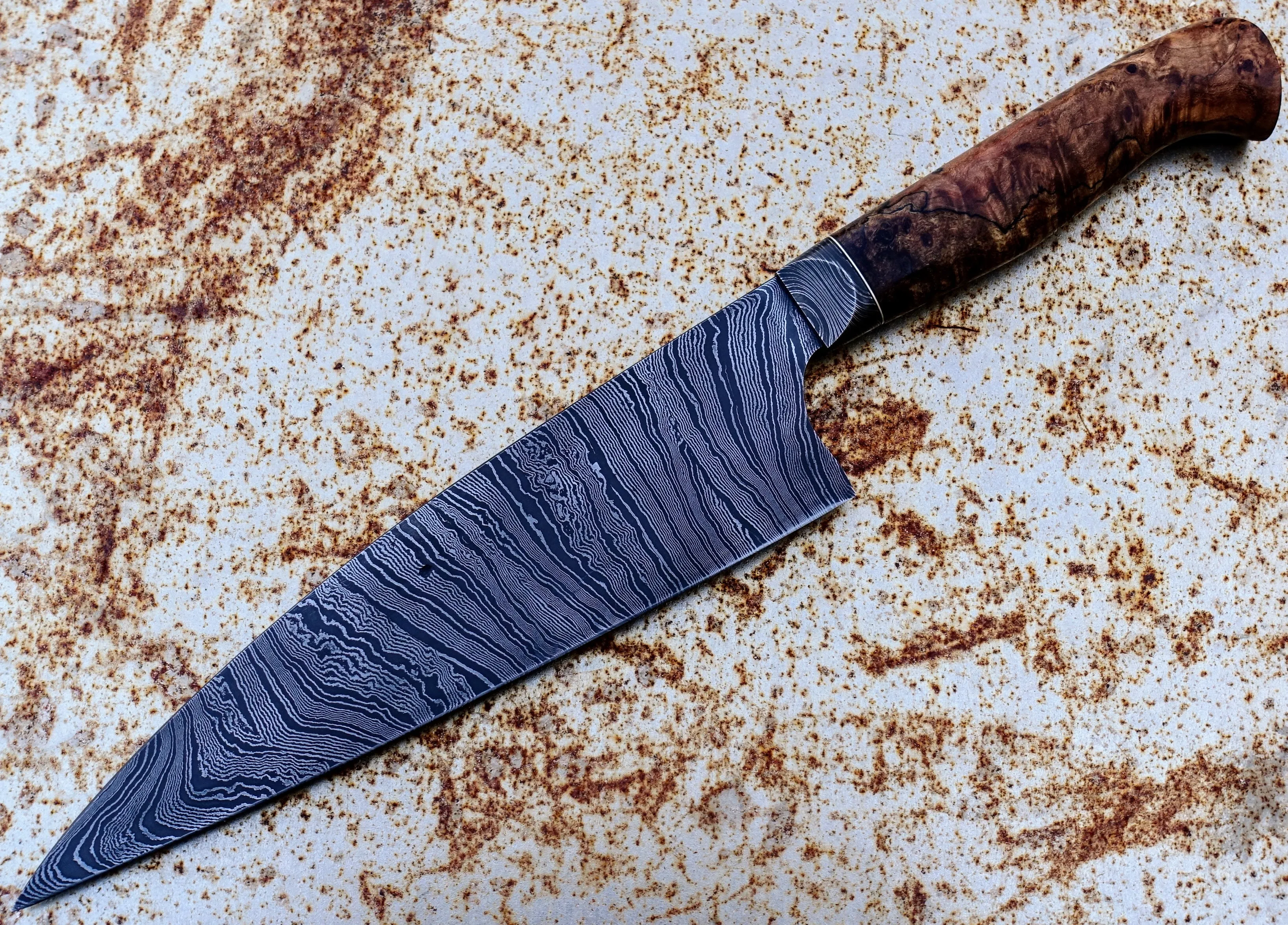 Gilbert McCann 210mm Mosiac Bolster Gyuto