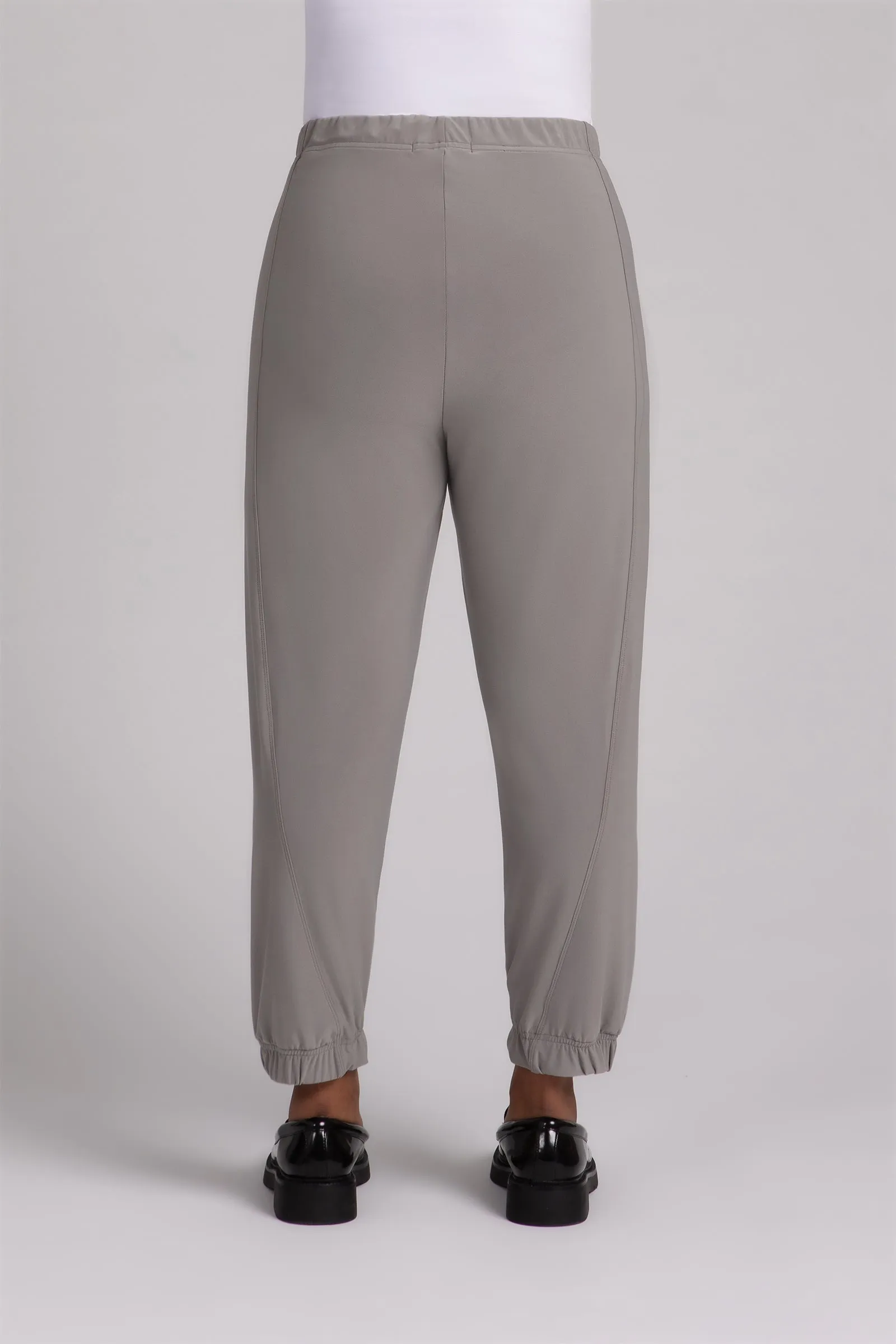 Half Cuff Jogger Pant | Taupe