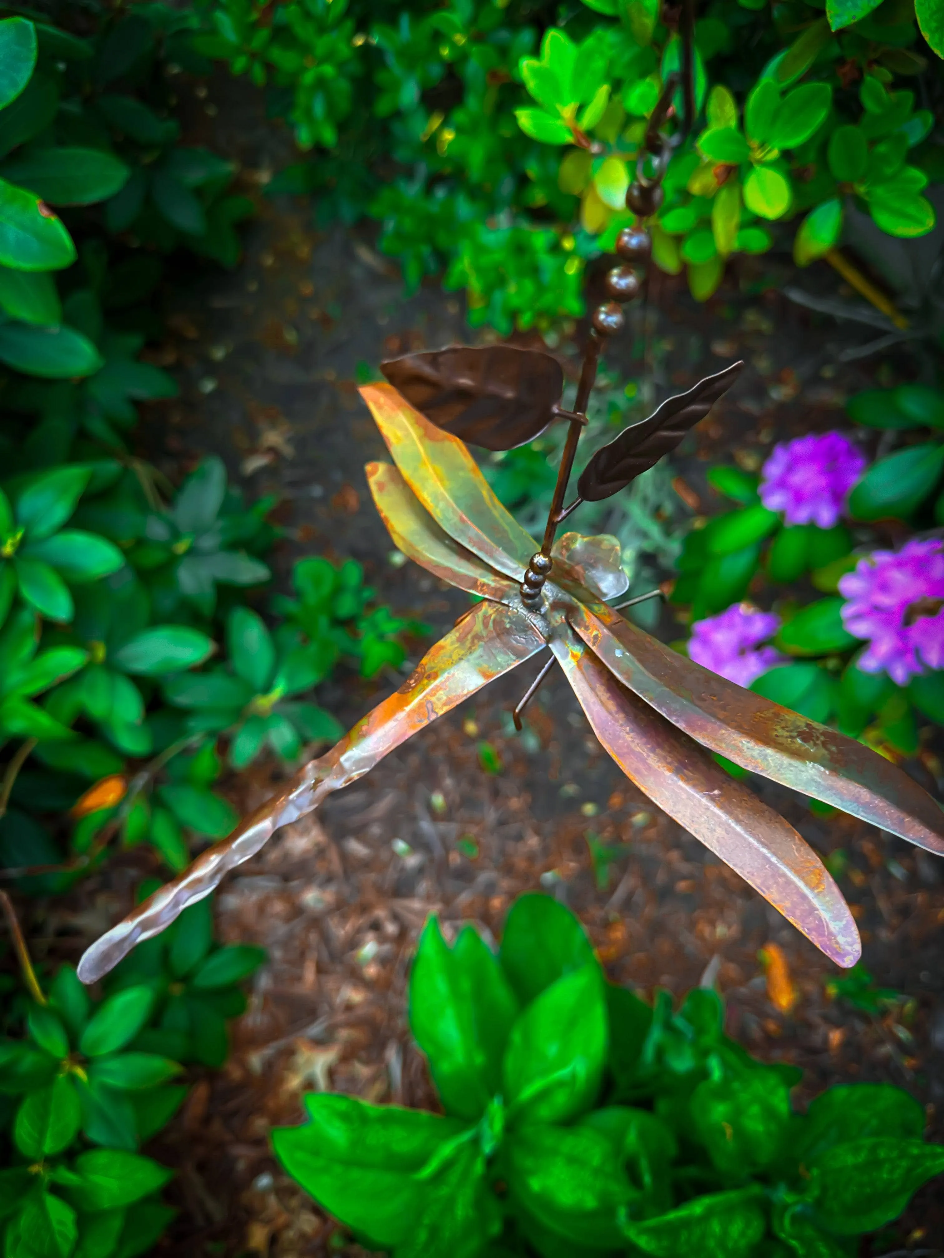 Hanging Dragonfly Branch Ornament