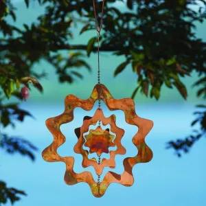 Hanging Sunburst Triple Spinner