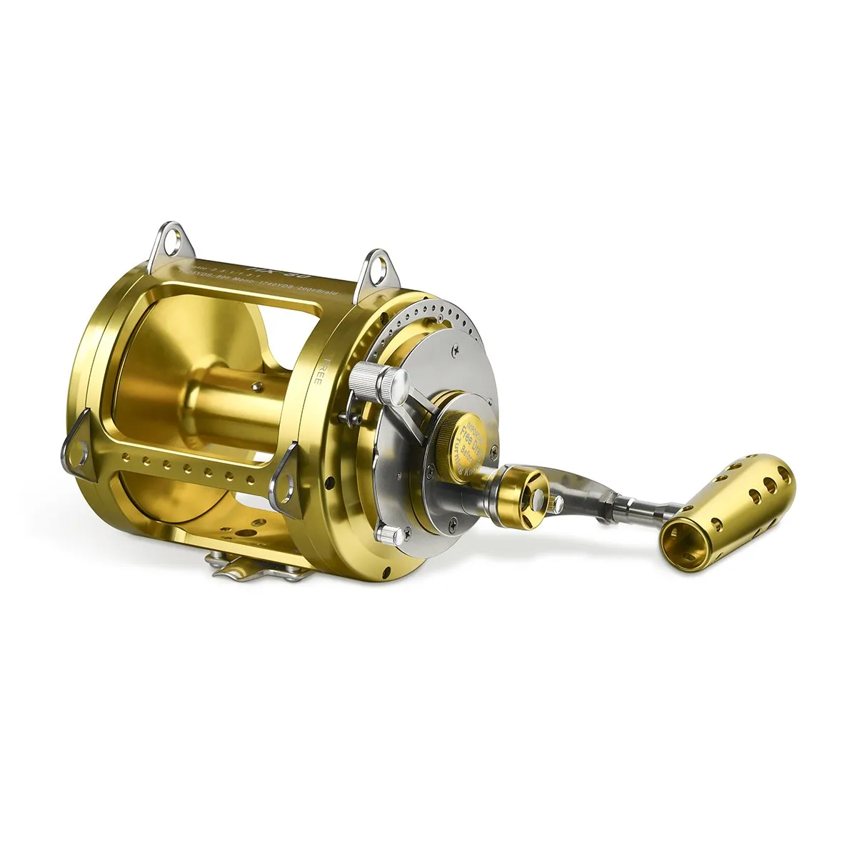 HX 50 Saltwater Conventional (2 Speed) Trolling Reel   - $465