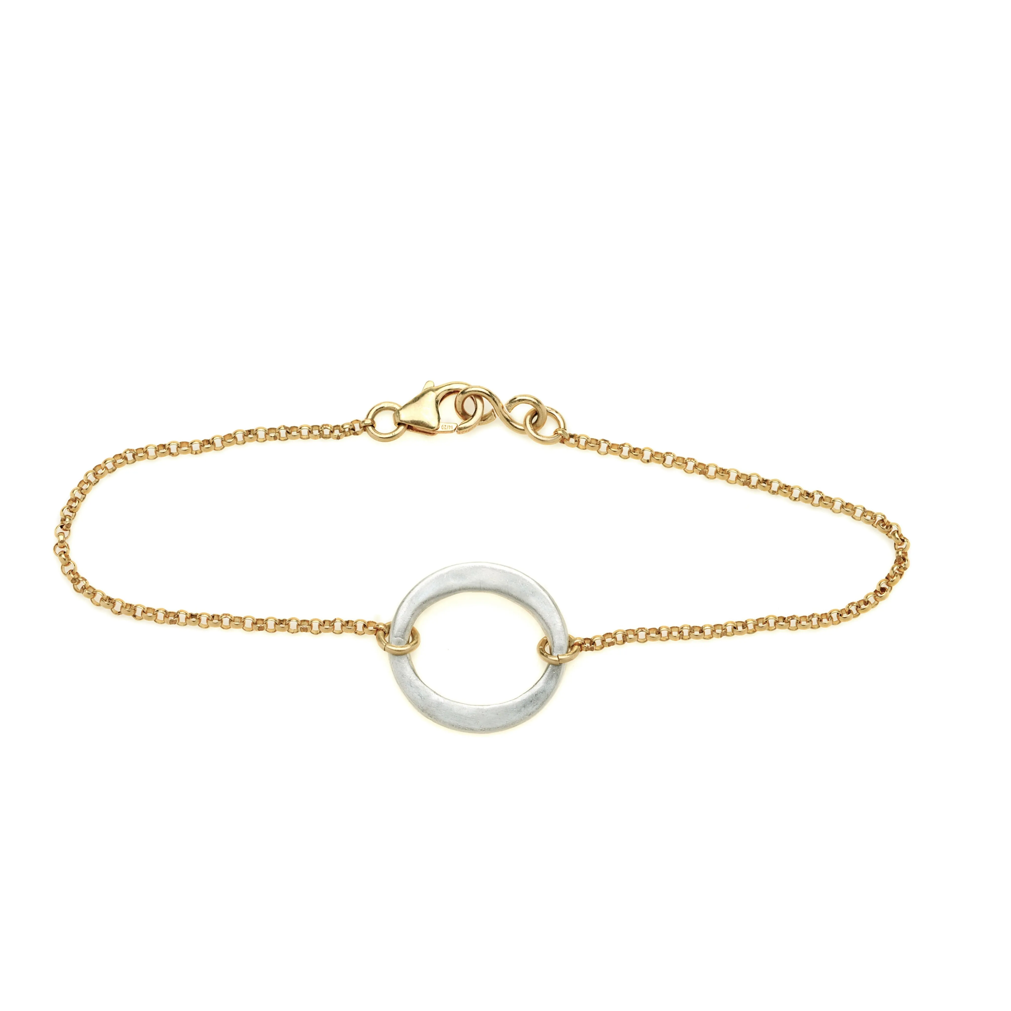 Kai Small Bracelet Gold Filled Chain - Mixed Metal