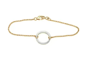 Kai Small Bracelet Gold Filled Chain - Mixed Metal