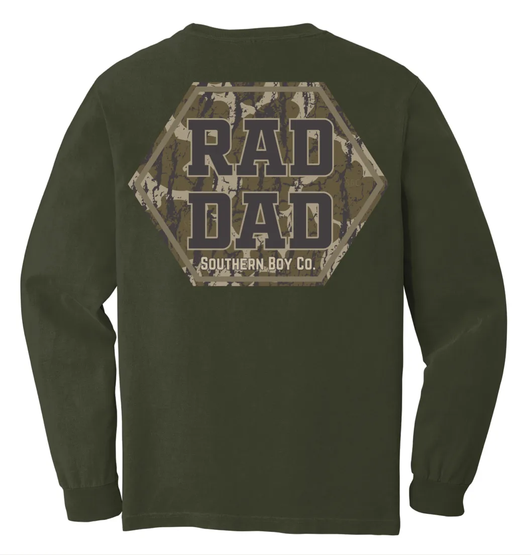 (Long Sleeve) Rad Dad Long Sleeve Adult Tee