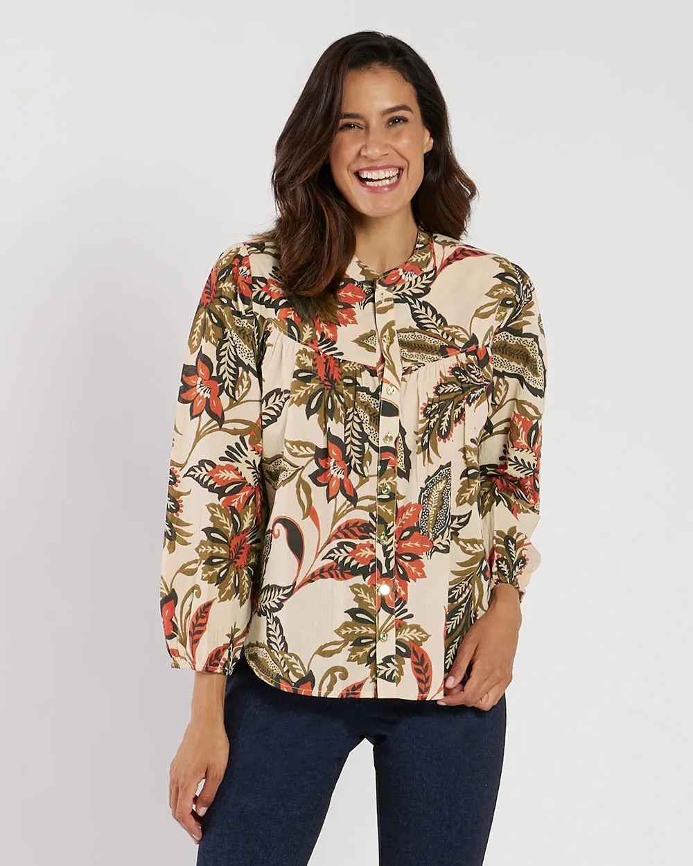 Lorraine Top - Cotton Voile