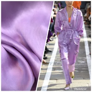 NEW Lavender Lilac Silk Stretch (Sueded) Sandwashed Charmeuse Fabric Sold by yard