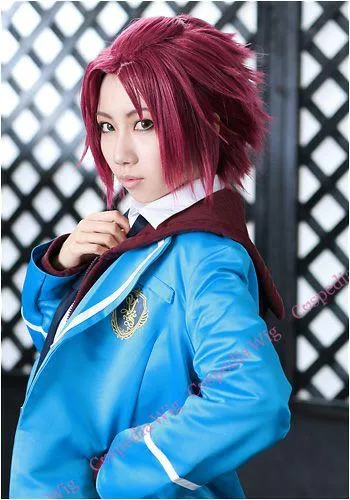 "Ensemble Stars!" Mao Isara style cosplay wig