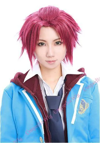 "Ensemble Stars!" Mao Isara style cosplay wig