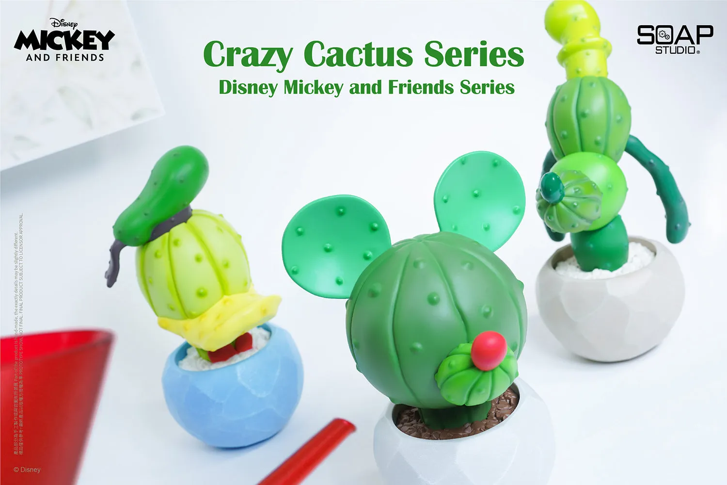 Soap Studio DY051 Disney Goofy Series - Crazy Cactus Figure