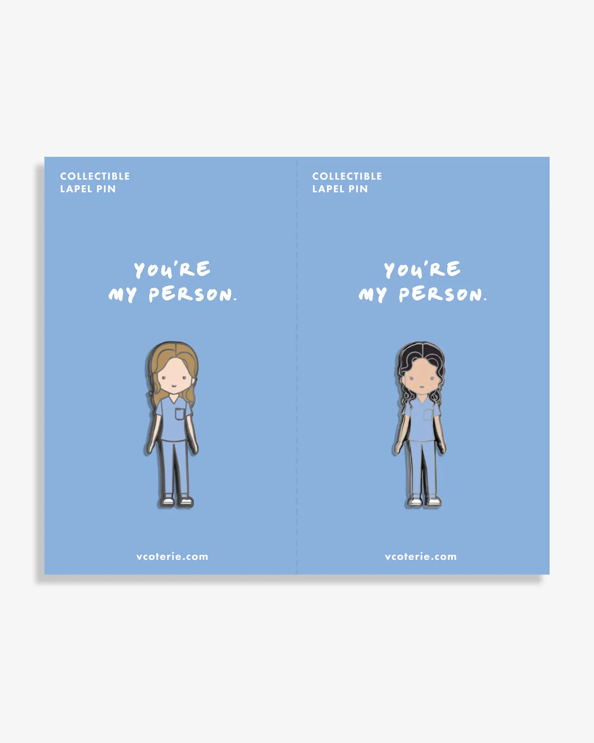 You're My Person Lapel Pin Set